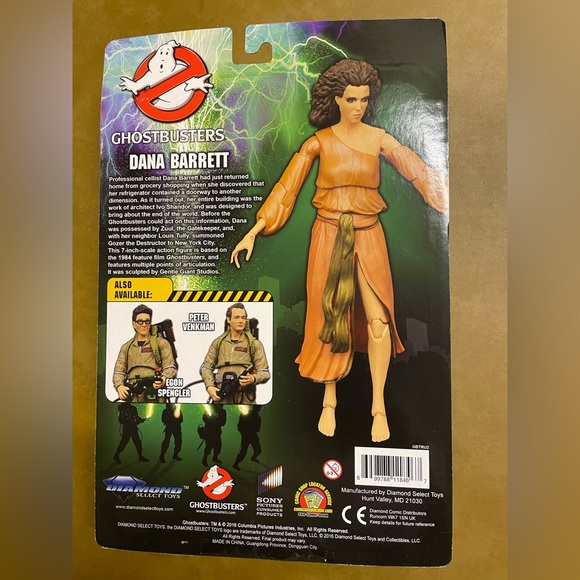 NWT 🎉HP x2🎉 Ghostbusters Marshmallow Dana Barrett 7” action figure - Picture 4 of 5